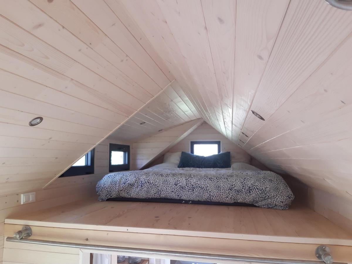 Micro Maison Bois / Tiny House Au Calme Crest Exterior foto